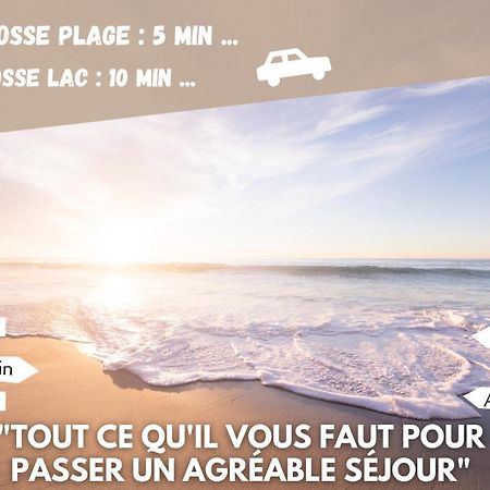 Petite Maison A Biscarrosse - Plage Exteriör bild