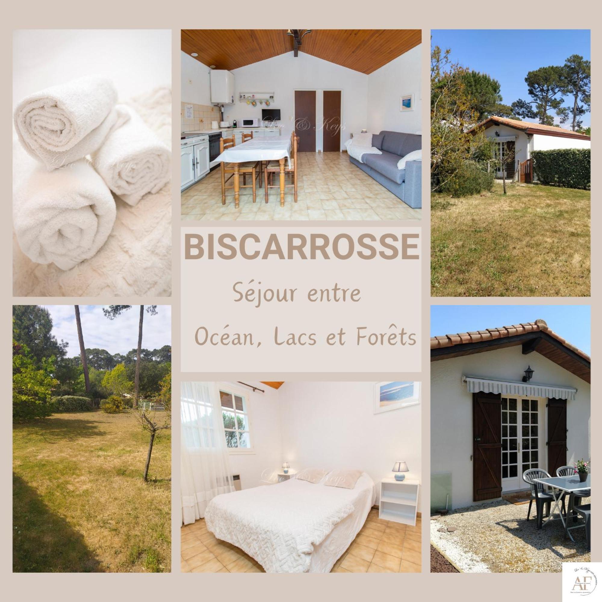 Petite Maison A Biscarrosse - Plage Exteriör bild